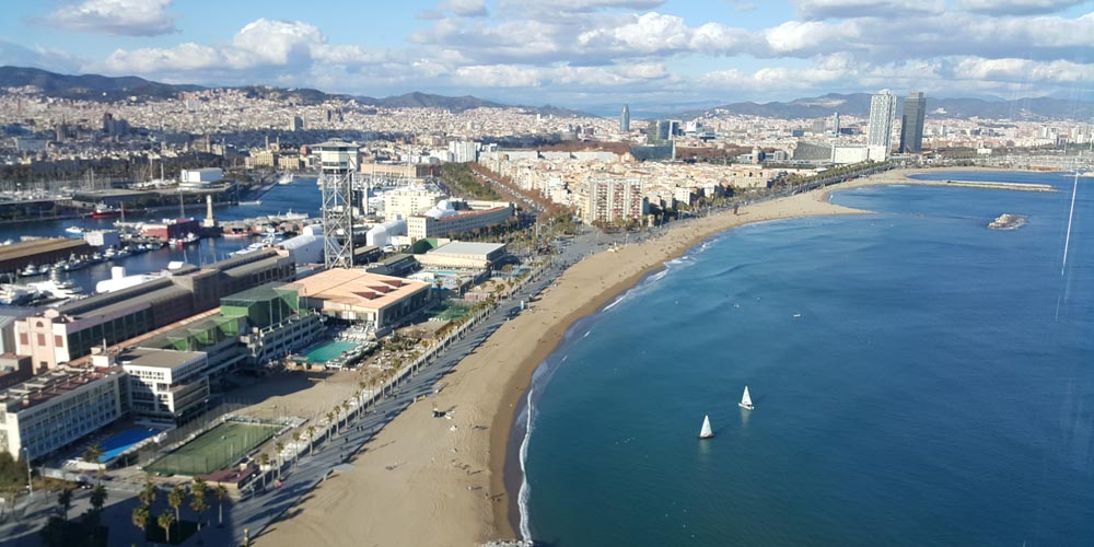 Barceloneta y sus playas